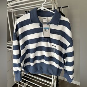 Women’s Nike Cropped Polo Sweatshirt